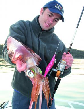 Using good quality squid jigs will see you land more big squid, more often.